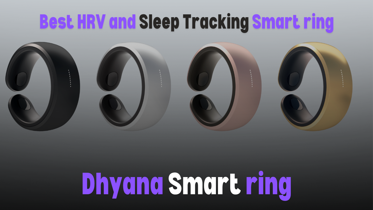 dhyana Smart ring for HRV and