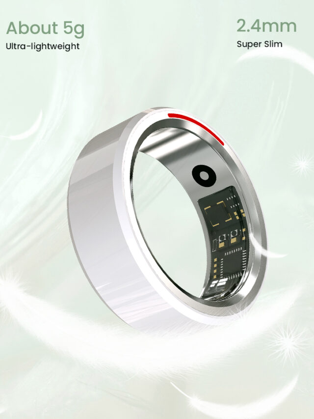 This Smart Ring come with LED notification, know???