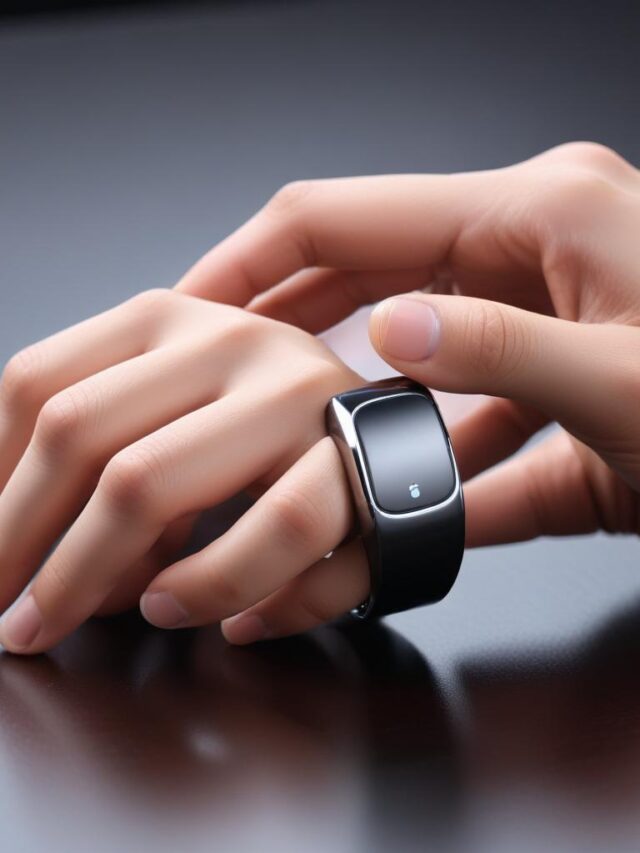Best gesture control feature smart ring for apple