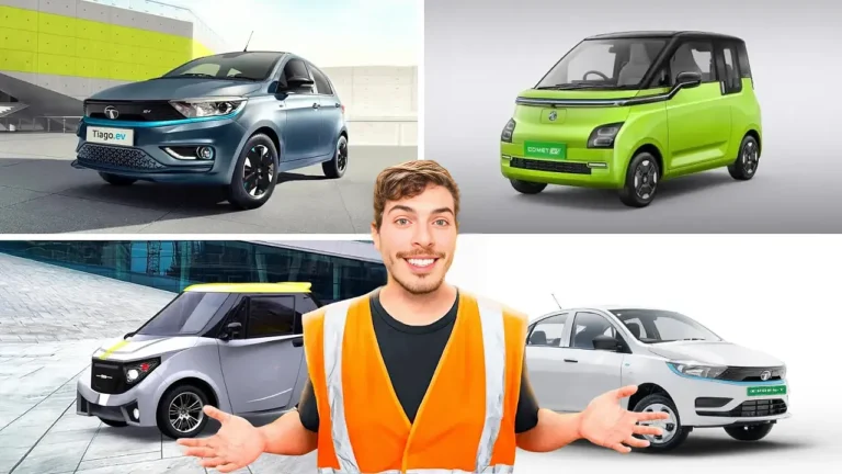 best electric cars available in India under ₹10 lakh