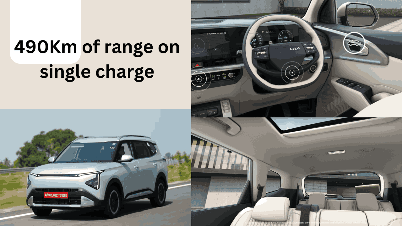 Kia Carens Clavis EV will launch in india(Kia Carens Clavis EV on road, price ,Kia Carens Clavis EV 7 seater, Kia Carens Clavis EV battery capacity , Kia Carens Clavis EV range, Kia Carens Clavis EV specs, Kia Carens Clavis EV price in india)
