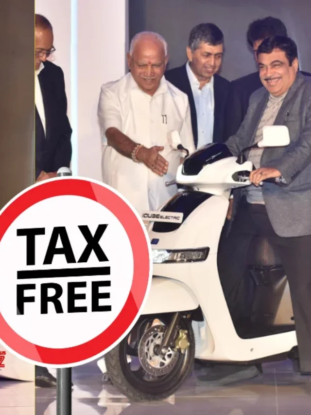 tvs iqube 2025 tax free