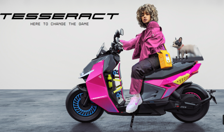 ultraviolette tesseract electric scooter