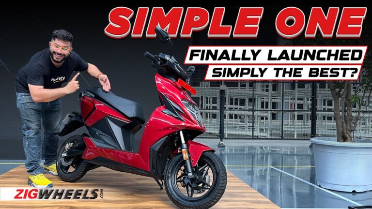 simple one electric scooter price bangalore(simple one electric scooter price, range, battery, charging time, motor, near showroom).