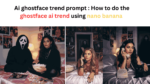 Ai ghostface trend prompt How to do the ghostface ai trend using nano banana a google gemini ai modal