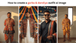 Gemini ai photo editor prompt boy How to create Garba, Dandiya, and Gharba outfit AI images online