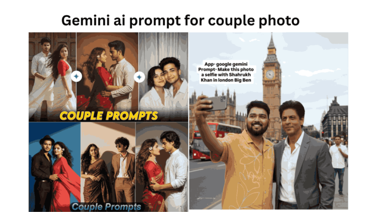 Gemini ai prompt for couple photo