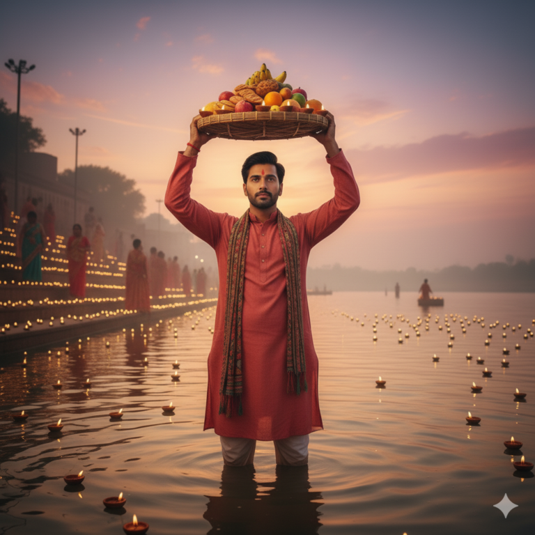 Chhath puja prompt geminiĀ for boy
