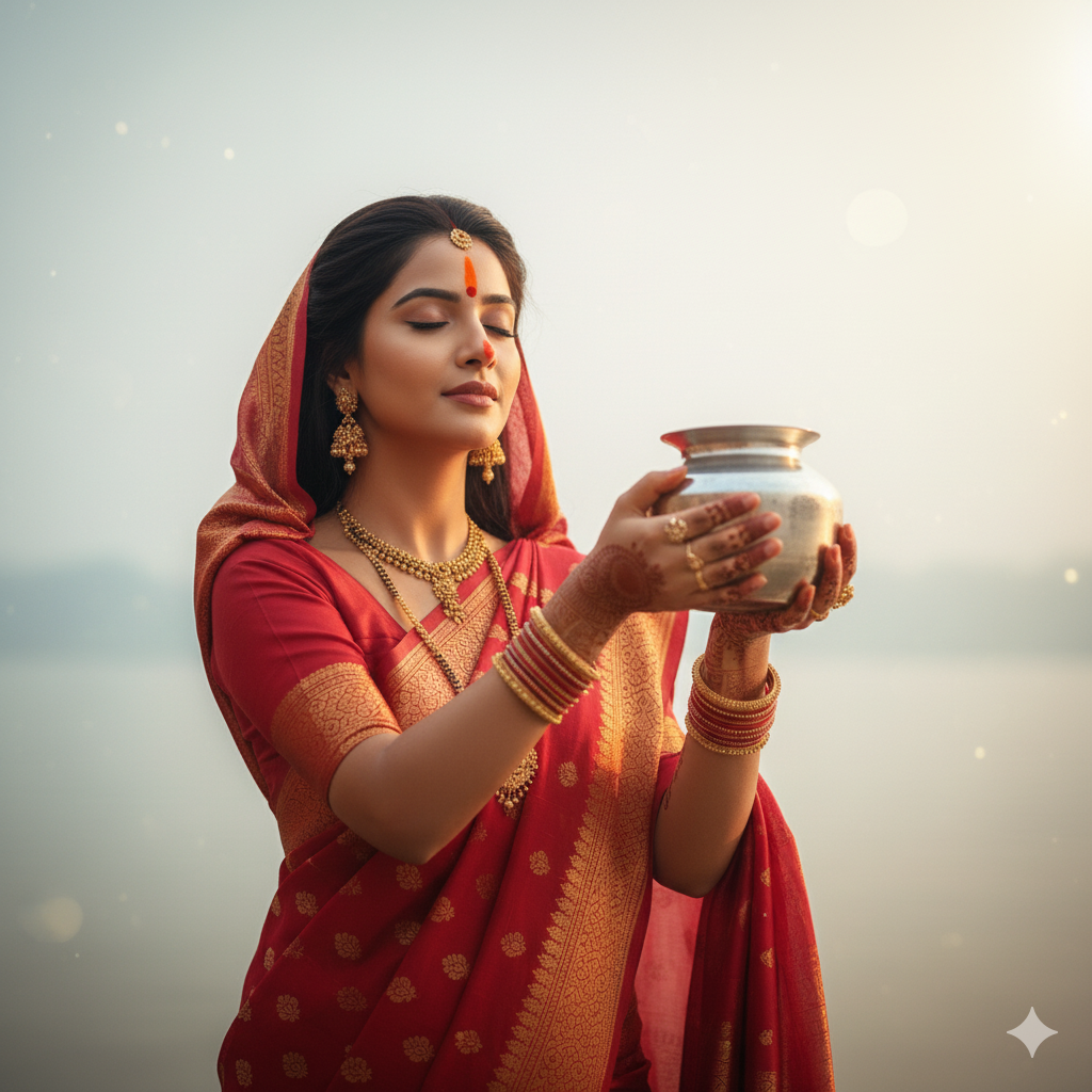 Gemini ai Chhat Puja prompt : How to create Chhat Puja Photo Editing Google Gemini Prompt