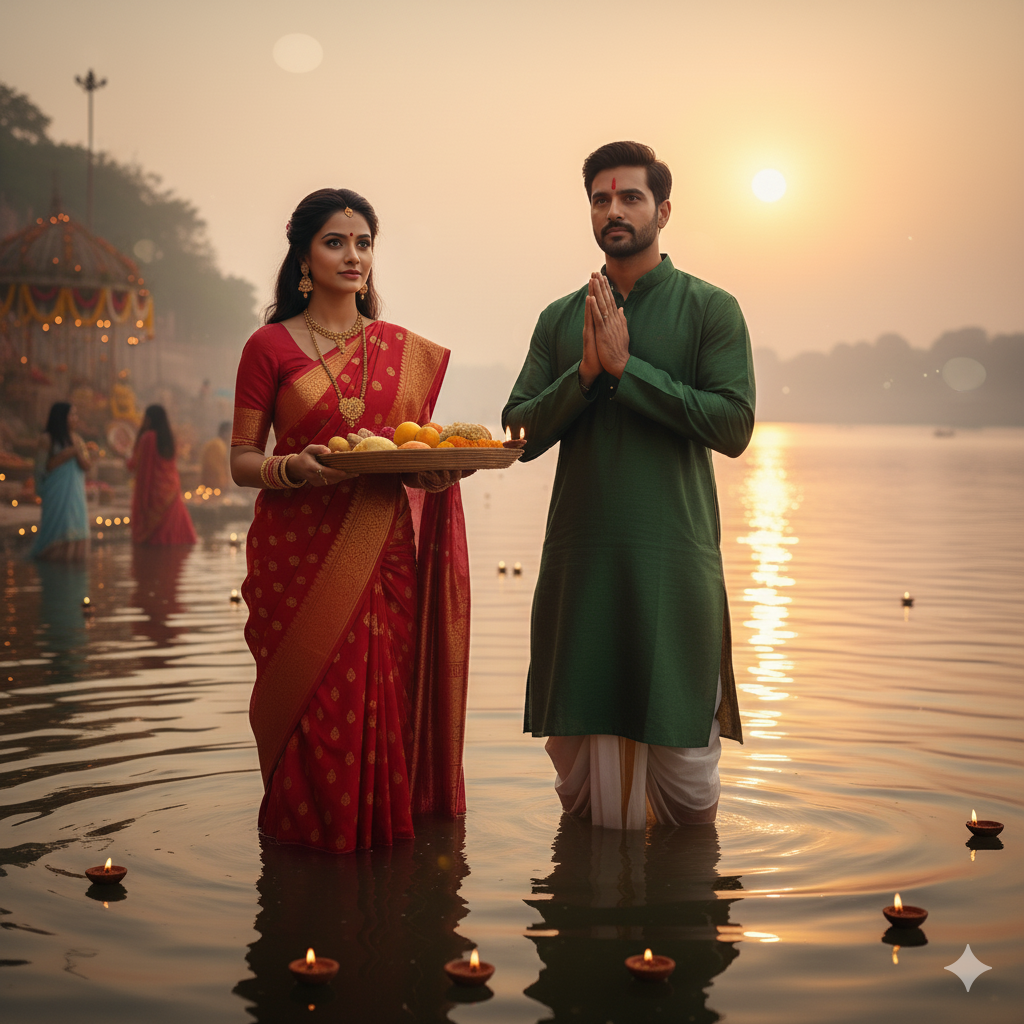 Gemini ai Chhat Puja prompt : How to create Chhat Puja Photo Editing Google Gemini Prompt