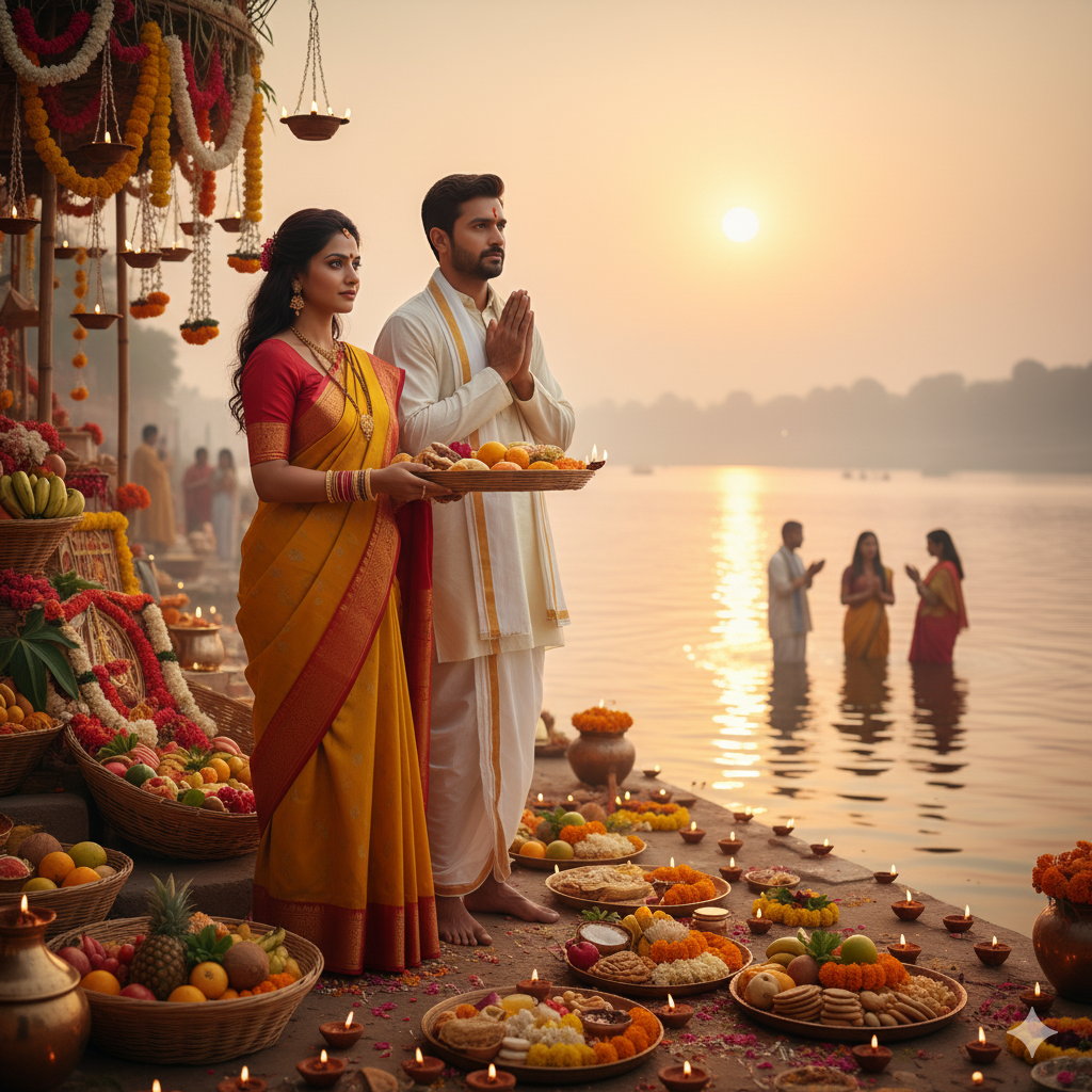 Gemini ai Chhat Puja prompt : How to create Chhat Puja Photo Editing Google Gemini Prompt