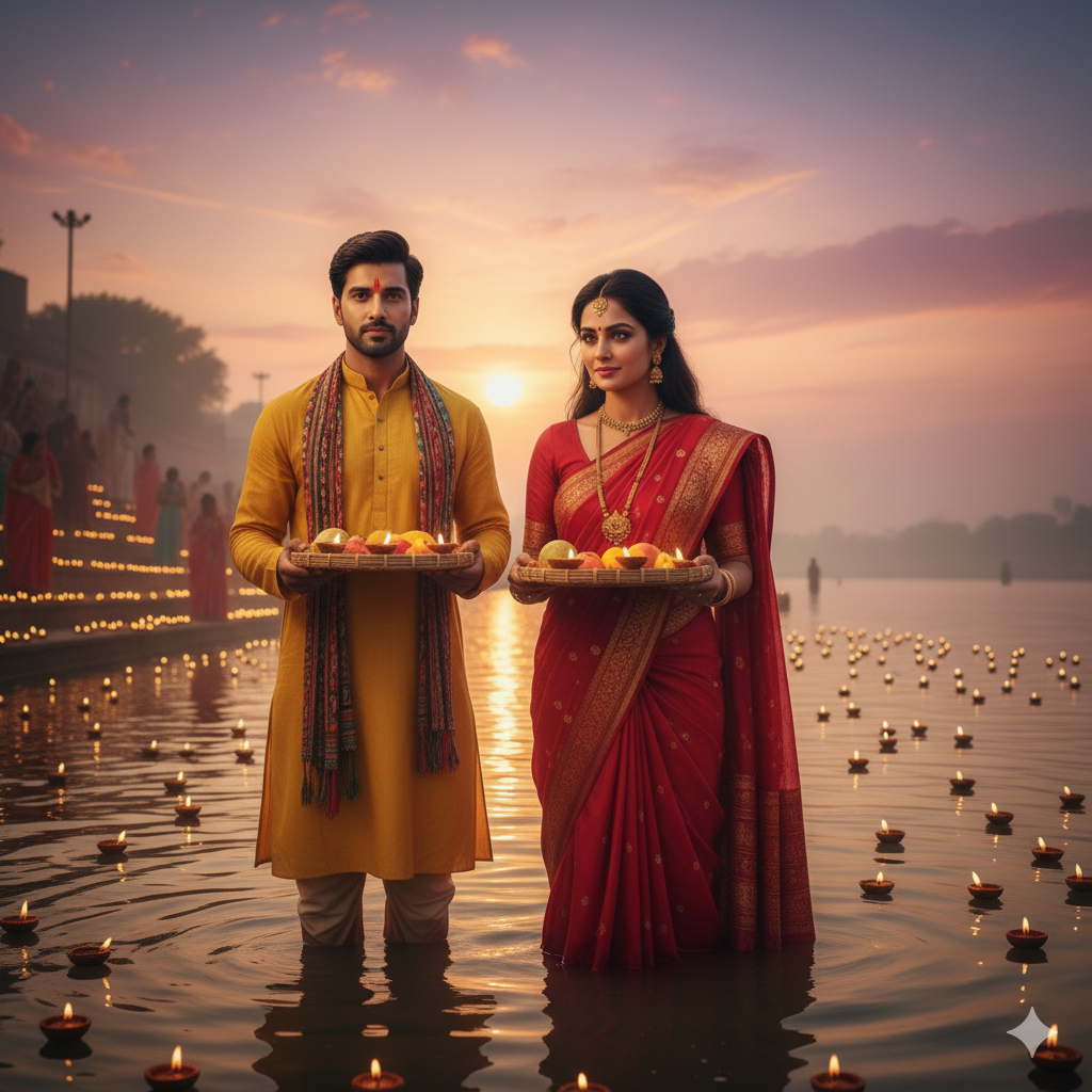 Gemini ai Chhath Puja photo editing prompts