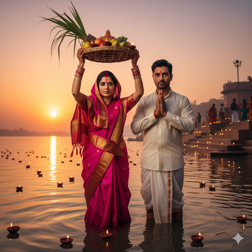 Gemini ai Chhath Puja photo editing prompts