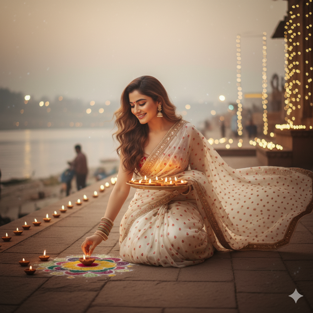 Gemini ai diwali photo editing prompts