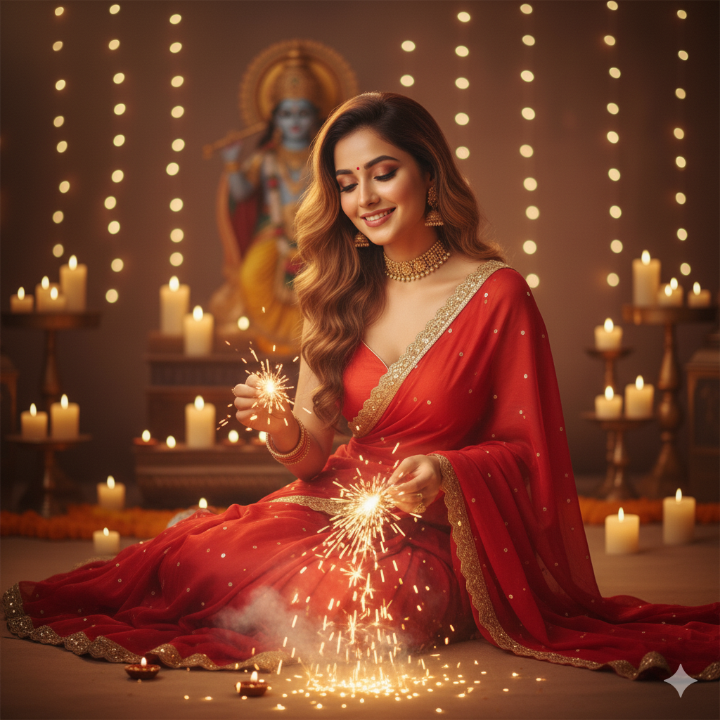 Gemini ai diwali photo editing prompts