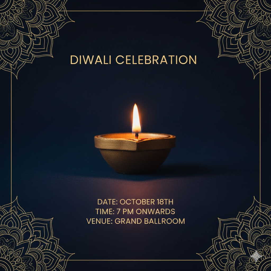 Gemini ai invitation card : How to Create a Diwali Handwritten Invitation Card Using Nano Banana