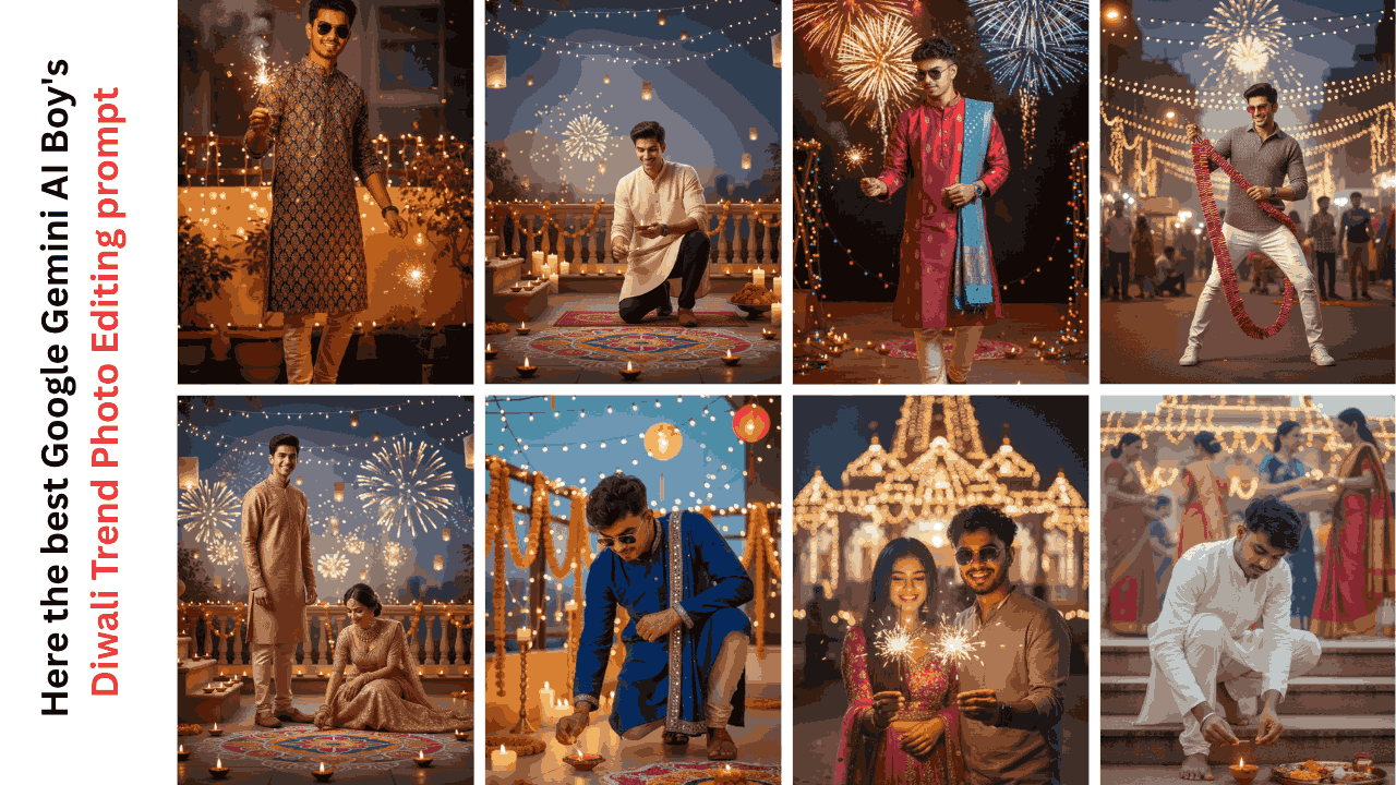 Gemini ai photo prompt copy paste trending boy diwali Here the best Google Gemini AI Boy's Diwali Trend Photo Editing prompt