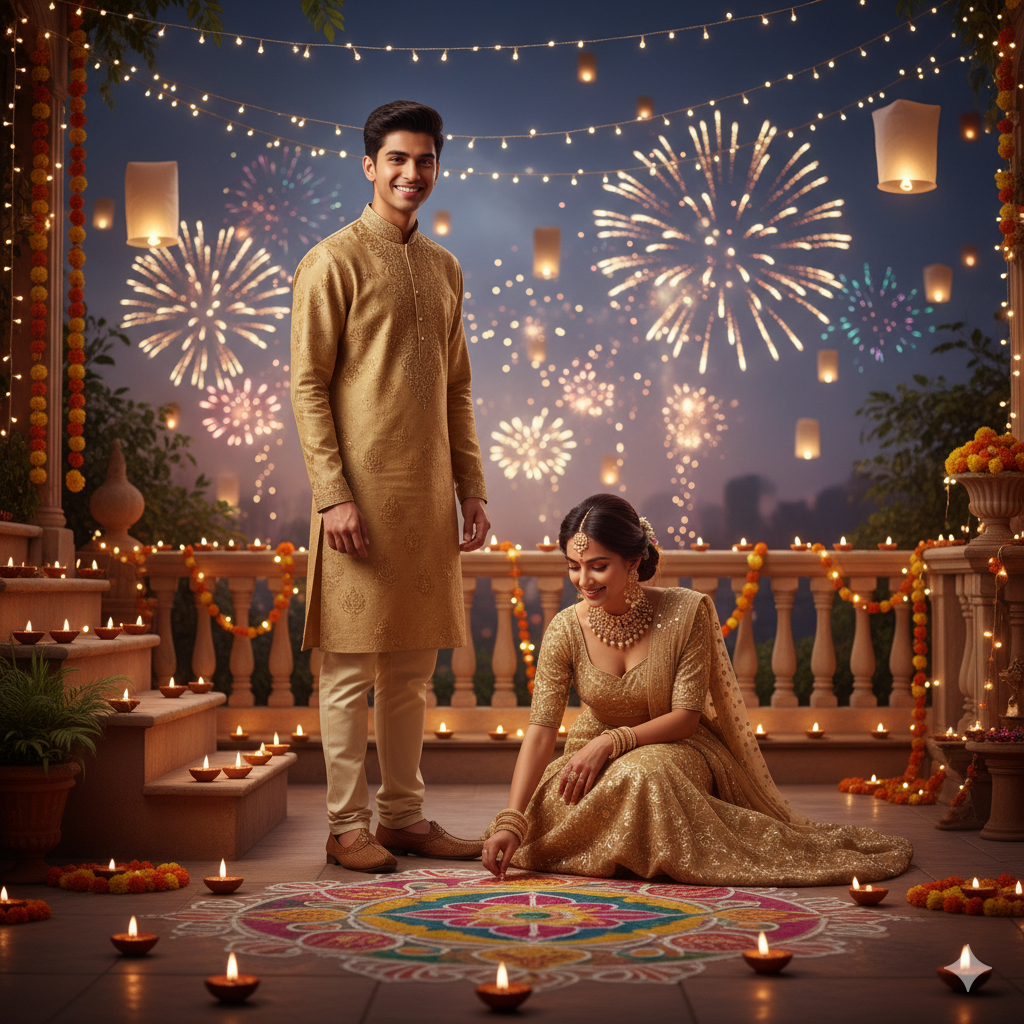 Gemini ai photo prompt copy paste trending boy diwali: Here the best Google Gemini AI Boy's Diwali Trend Photo Editing prompt