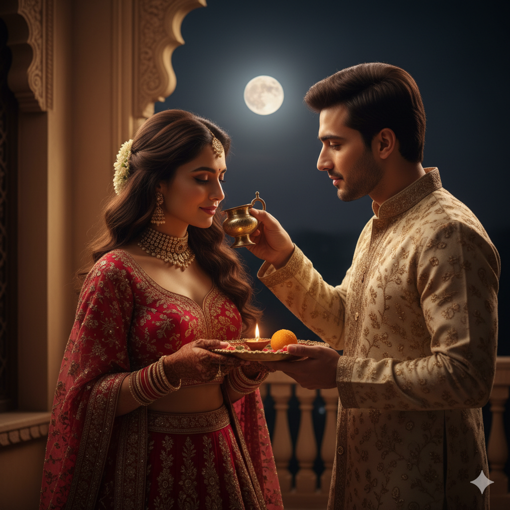 Karwa chauth gemini prompt