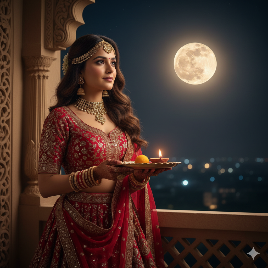 Karwa chauth gemini prompt