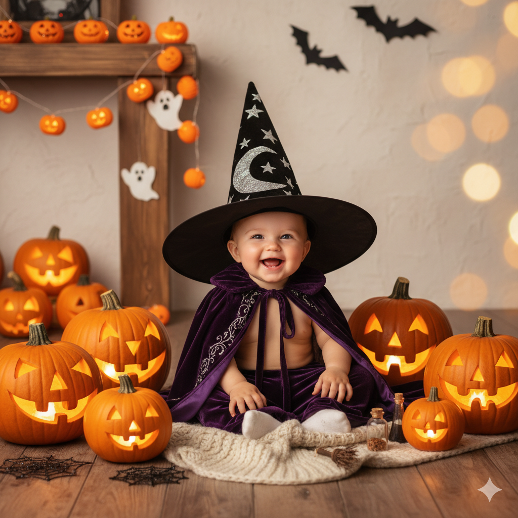 Halloween ai trend prompt kids tiktok