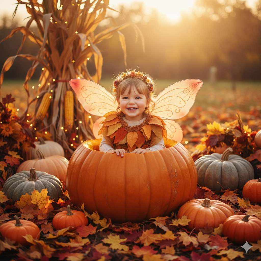 Halloween ai trend prompt kids tiktok