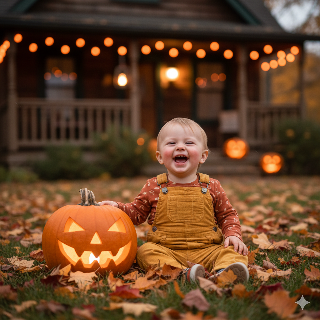 Halloween ai trend prompt kids tiktok
