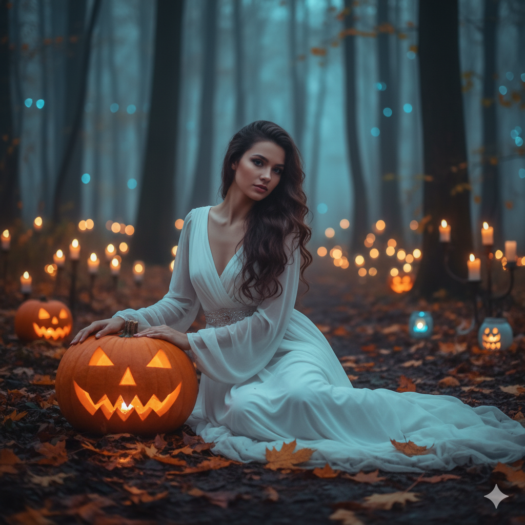 Halloween gemini ai photo editing prompts