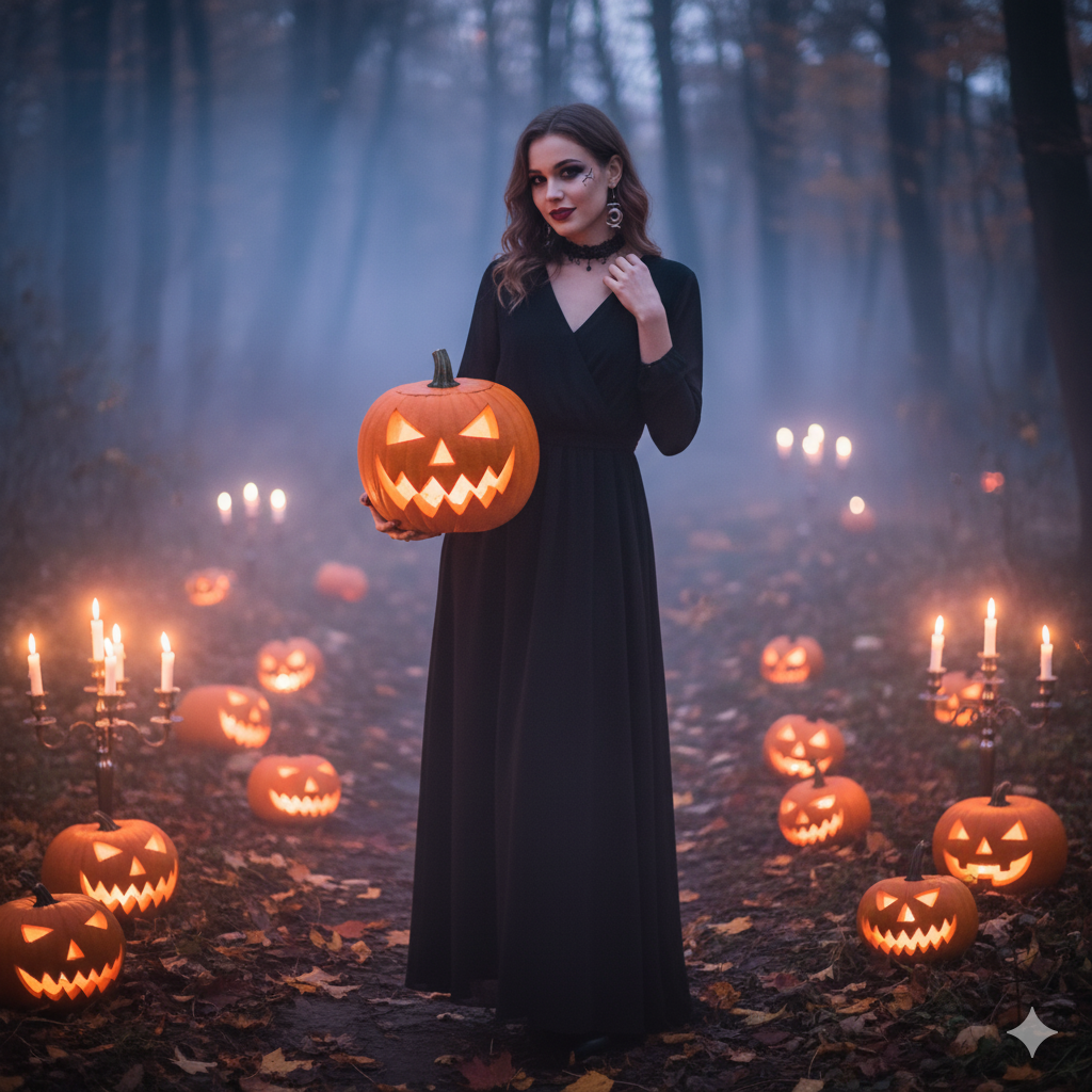 Halloween gemini ai photo editing prompts