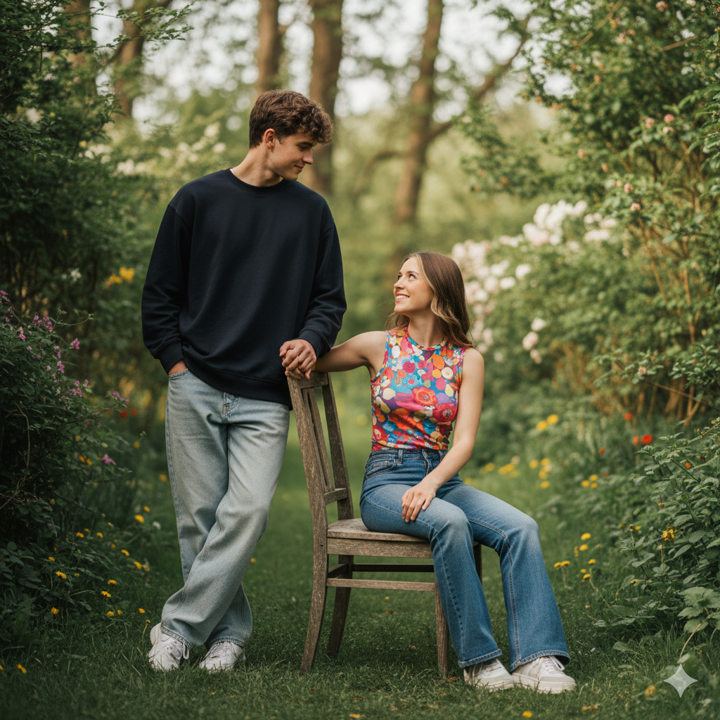 couple romantic prompt for gemini ai