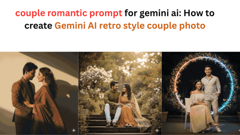 couple romantic prompt for gemini ai