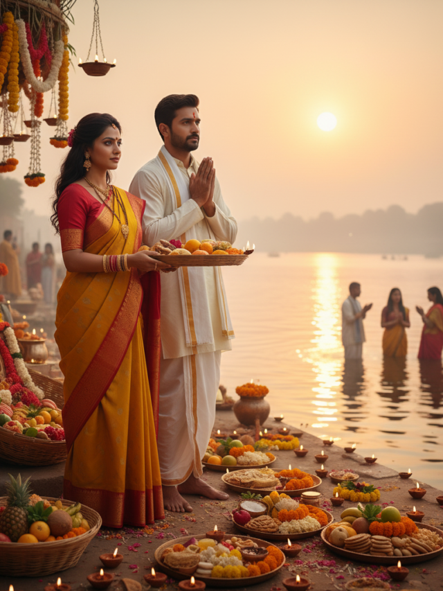 Chhath Puja Prompt couple : how to create using nano banana