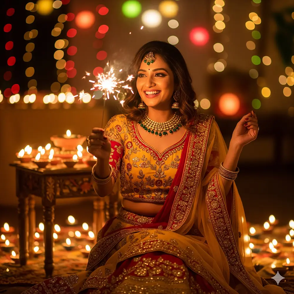 diwali gemini prompt