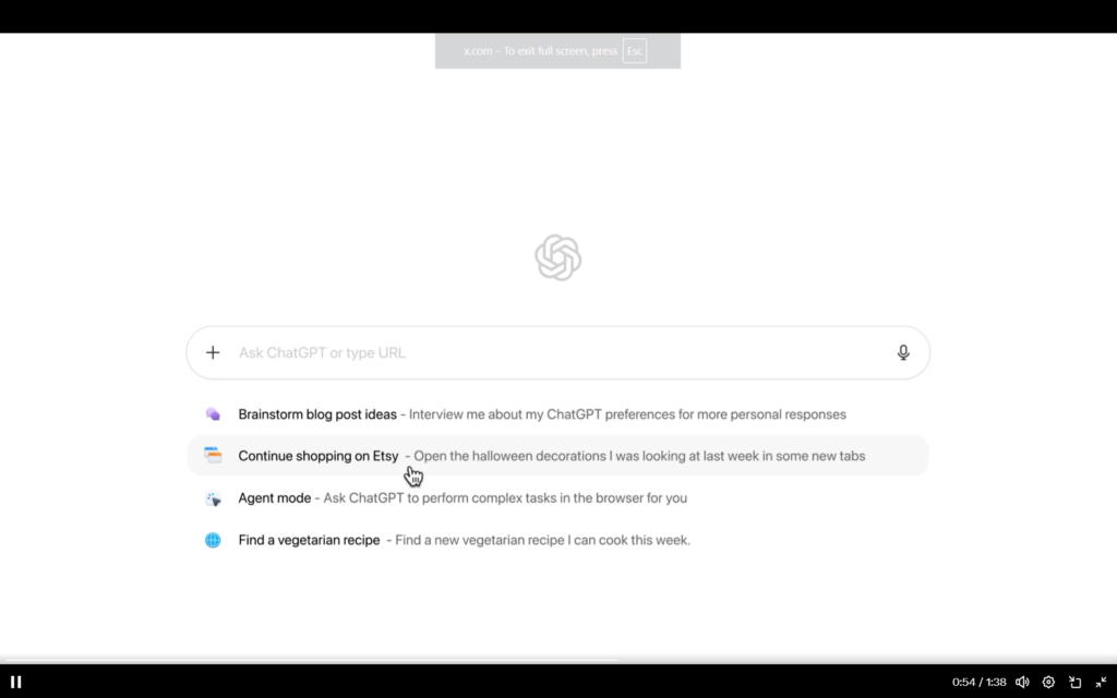 Open ai browser atlas