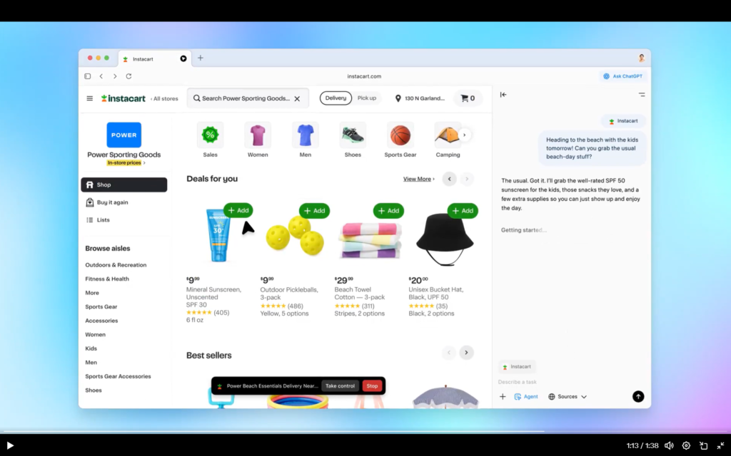 Open ai browser atlas