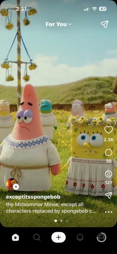 Sora 2 SpongeBob